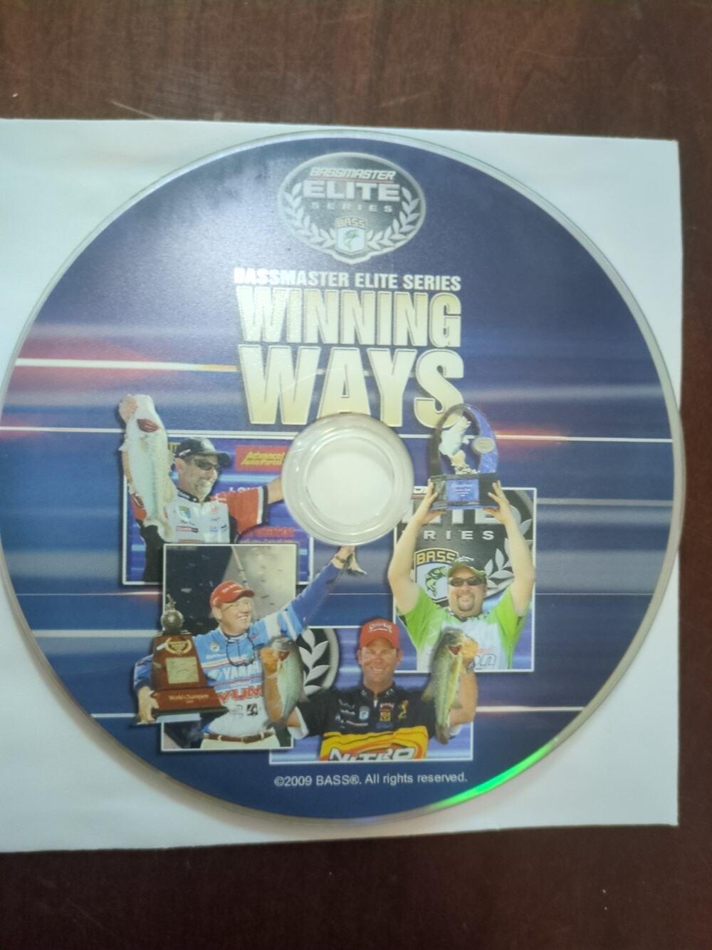 Bassmaster Elite Series Winning Ways DVD disc only